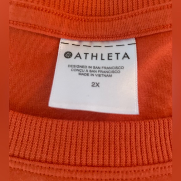 Athleta Tops - Athleta, EUC Ease in Tank size 2XL, in Pumpkin Spice Orange ,